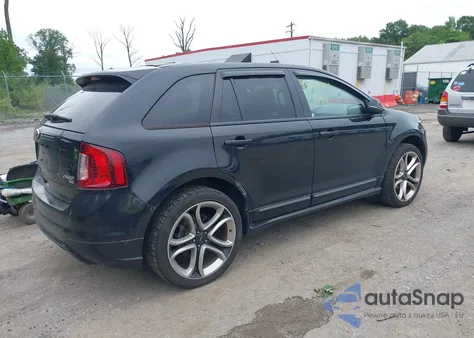 2013 Ford Edge Sport z USA, uszkodzony, nr VIN 2FMDK4AK1DBC57347